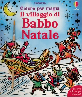 Coloro per Magia il Villaggio di Babbo Natale — Libro - 1