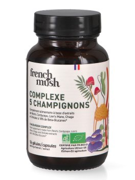 Complexe 5 Champignons Bio - Capsule - 1