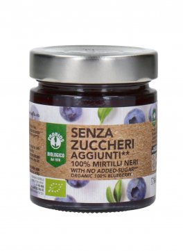 Composta 100% Mirtilli Neri - Senza Zuccheri Aggiunti - 1