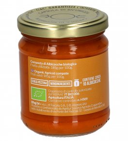 Composta di Albicocche Biologiche Italiane, 1 Ingrediente - 3