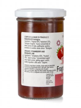 Composta di Fragole e Rabarbaro Bio - 3