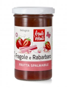 Composta di Fragole e Rabarbaro Bio - 1