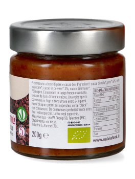Composta di Pere e Cacao Bio - Frutta e Niente Più! - 2