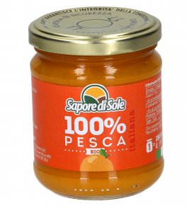 Composta di Pesche Biologiche Italiane, 1 Ingrediente - 1