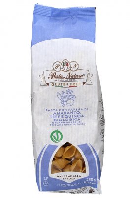 Pasta con Farina di Amaranto, Teff e Quinoa Bio - 1