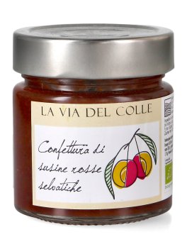 Confettura di Susine Rosse Selvatiche Biologiche - 1
