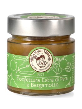 Confettura Extra di Pera e Bergamotto Bio - 1