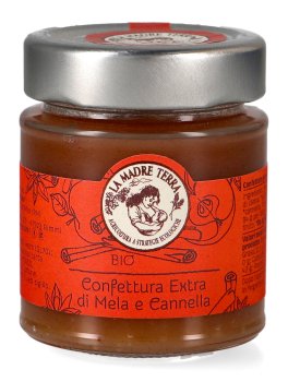 Confettura Extra Mela e Cannella Bio - 1