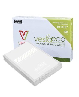 Confezione VestaEco - 50 Sacchetti Biodegradabili per il Sottovuoto - 1
