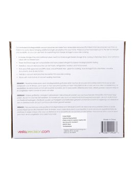 Confezione VestaEco - 50 Sacchetti Goffrati Biodegradabili per Sottovuoto - 3