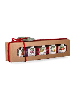 Confezione Regalo Confetture e Creme - 5 Mini Vasetti - 1