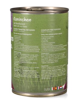 Coniglio con Fiocchi di Riso per Cani - 400g - 2
