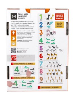 Conto con i Numeri Tattili Montessori - 2
