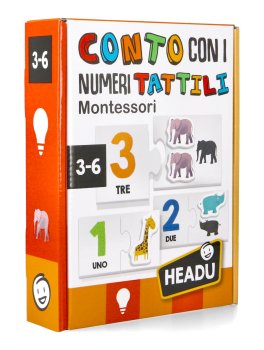 Conto con i Numeri Tattili Montessori - 1