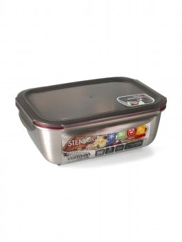 Contenitore Rettangolare in Acciaio Inox - Flora - 2