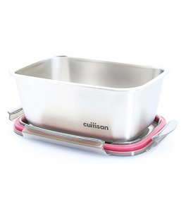 Contenitore Rettangolare in Acciaio Inox - Flora - 1