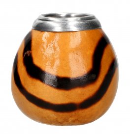 Contenitore (Matero) per Yerba Mate - Decorato