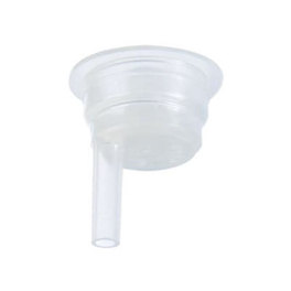 Contenitore Rotondo in Vetro Giallo + Contagocce Raso Bocca - 7 cc - 3