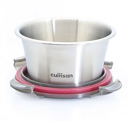 Contenitore Tondo in Acciaio Inox - Flora - 2