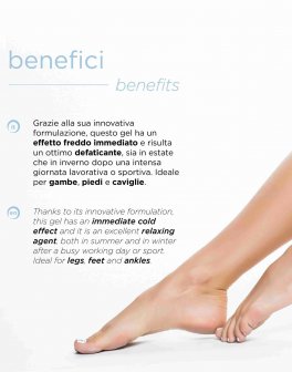 Cooling Gel - Crema Gel Gambe Effetto Freddo - 4