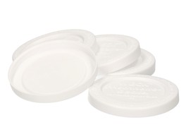 Coperchio Bianco per Vasetti Weck - Confezione da 5 Pezzi - 2