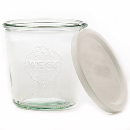 Coperchio Bianco per Vasetti Weck - Confezione da 5 Pezzi - 3