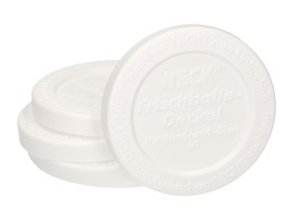 Coperchio Bianco per Vasetti Weck - Confezione da 5 Pezzi - 1