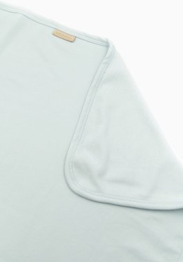 Coperta Clinica Neonato in Bambù - Sky Grey - 2