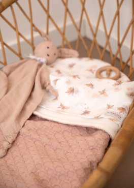 Coperta Culla Honey in Bambu Organico - 4