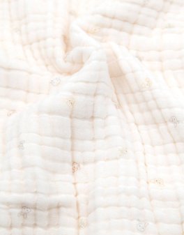 Coperta Culla Nuvola in Bambu Organico - Animal Friends - 3