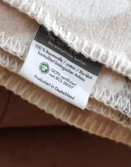 Coperta in Cotone Biologico con Fiore della Vita - 5