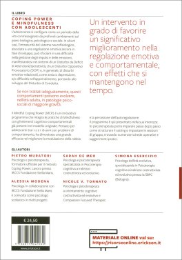 Coping Power e Mindfulness con Adolescenti — Libro - 2