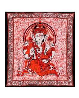 Copriletto Matrimoniale Batik Ganesh - Colori Vari - 1