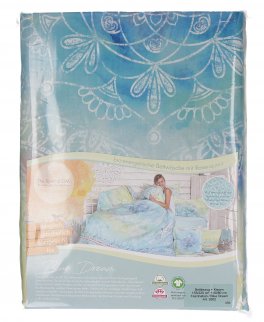 Copripiumino Singolo con Federa in Cotone "Blue Dream" - 2