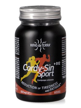 Cordy-Sin Sport - Integratore di fungo Cordyceps Sinensis in Capsule - 1