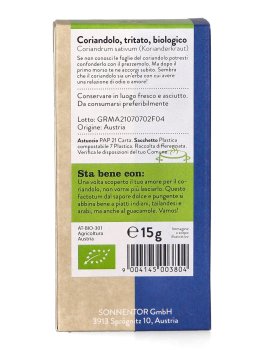 Coriandolo Tritato in Foglie Bio - 2
