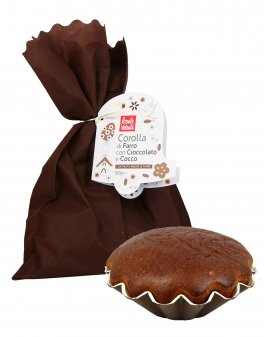 Corolla di Farro con Cioccolato e Cocco Bio - Dolce Pasquale - 1