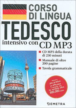 Corso di Lingua Tedesco Intensivo con CD Mp3 — Libro - 1