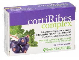 CortiRibes Complex - Integratore a base di Ribes Nero, Boswellia e Meriva - 1