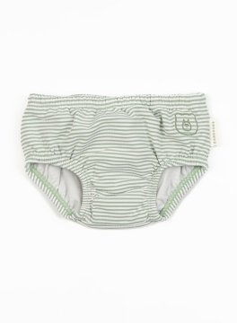 Costume Contenitivo Protezione UV50+ - Blue Stripes Bear - 1