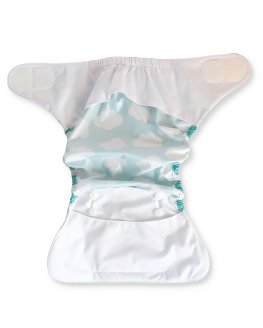 Cover Bamboozle per Pannolini Lavabili - Fluffy Cloud - 5