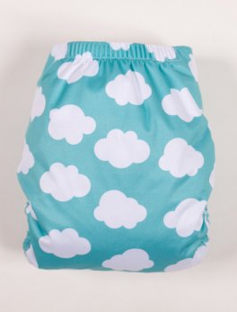 Cover Bamboozle per Pannolini Lavabili - Fluffy Cloud - 2