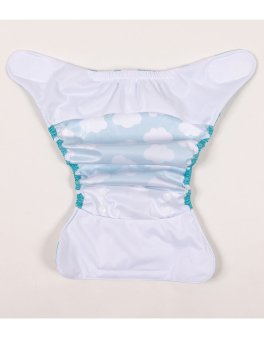 Cover Bamboozle per Pannolini Lavabili - Fluffy Cloud - 6