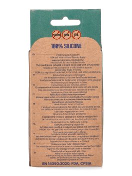 Cover da Viaggio in Silicone per Biberon e Bottiglie Pura - 2pz - 4