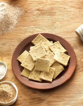 Cracker Biologici con Semi di Sesamo - 4