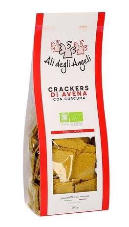 Crackers di Avena con Curcuma