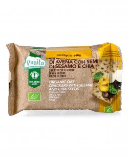 Crackers di Avena con Semi di Sesamo e Chia - Panito - 1
