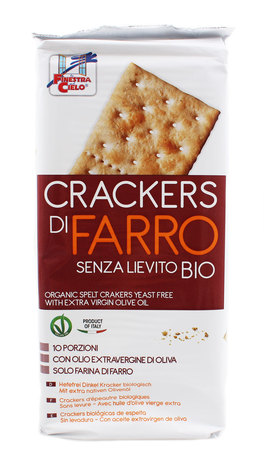 Crackers di Farro Bio senza Lievito