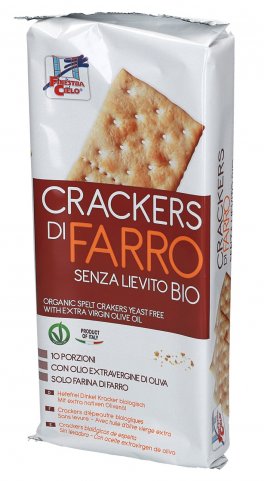 Crackers di Farro Bio senza Lievito - 1