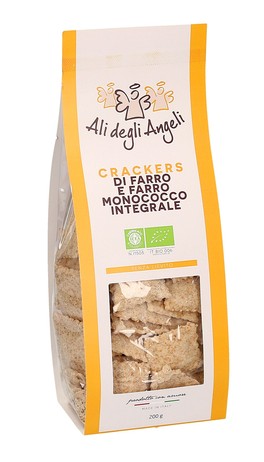 Crackers di Farro e Farro Monococco Integrale - 1